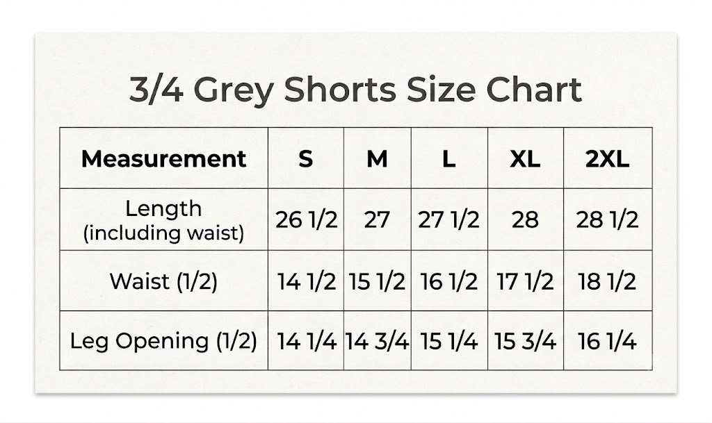 Relaxed 3/4 shorts
