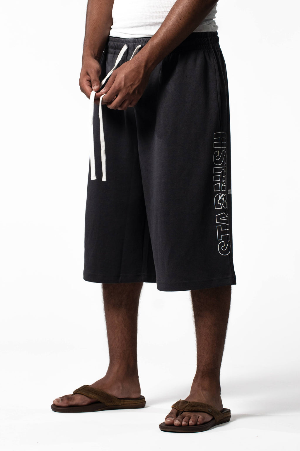 Relaxed 3/4 shorts