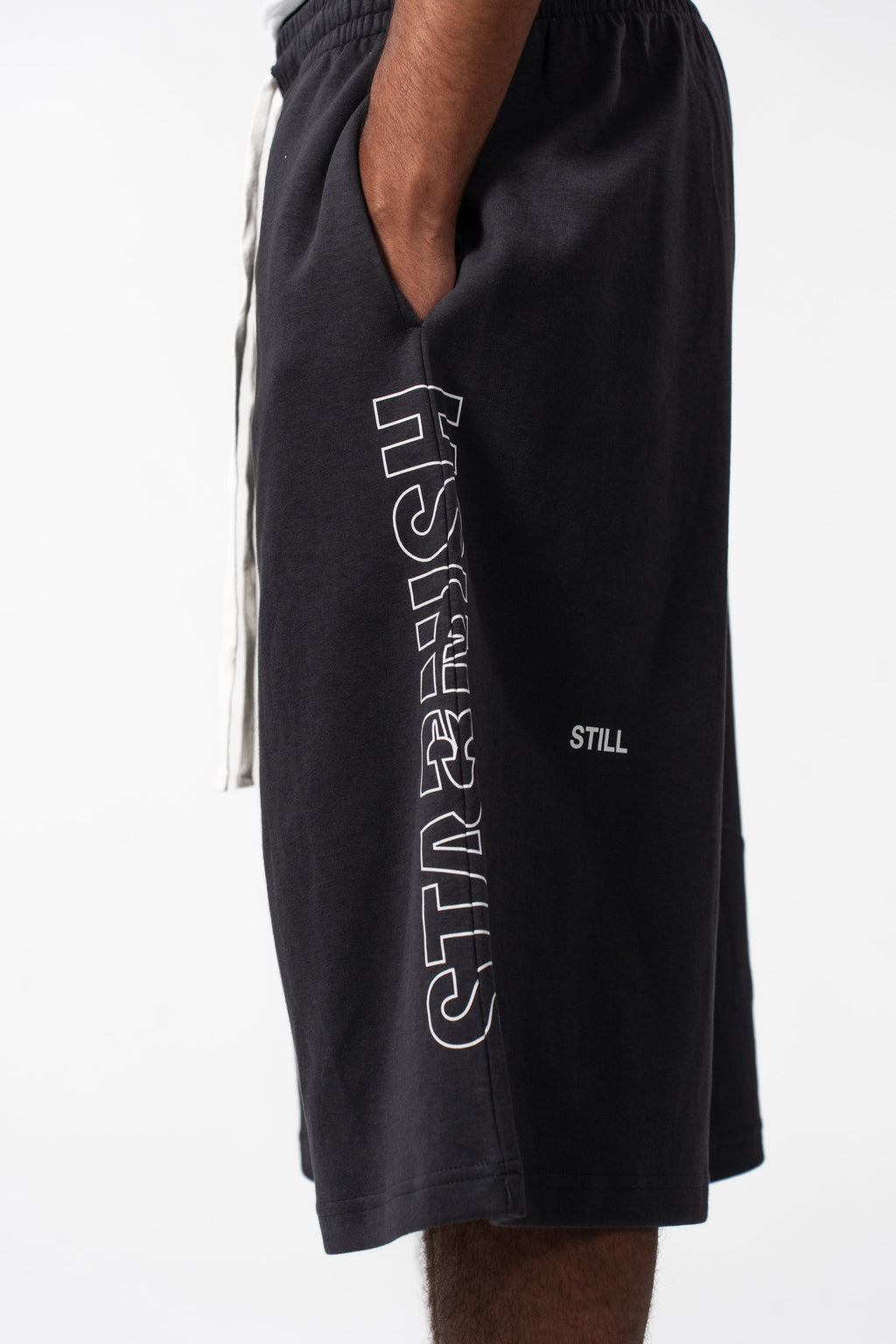 Relaxed 3/4 shorts