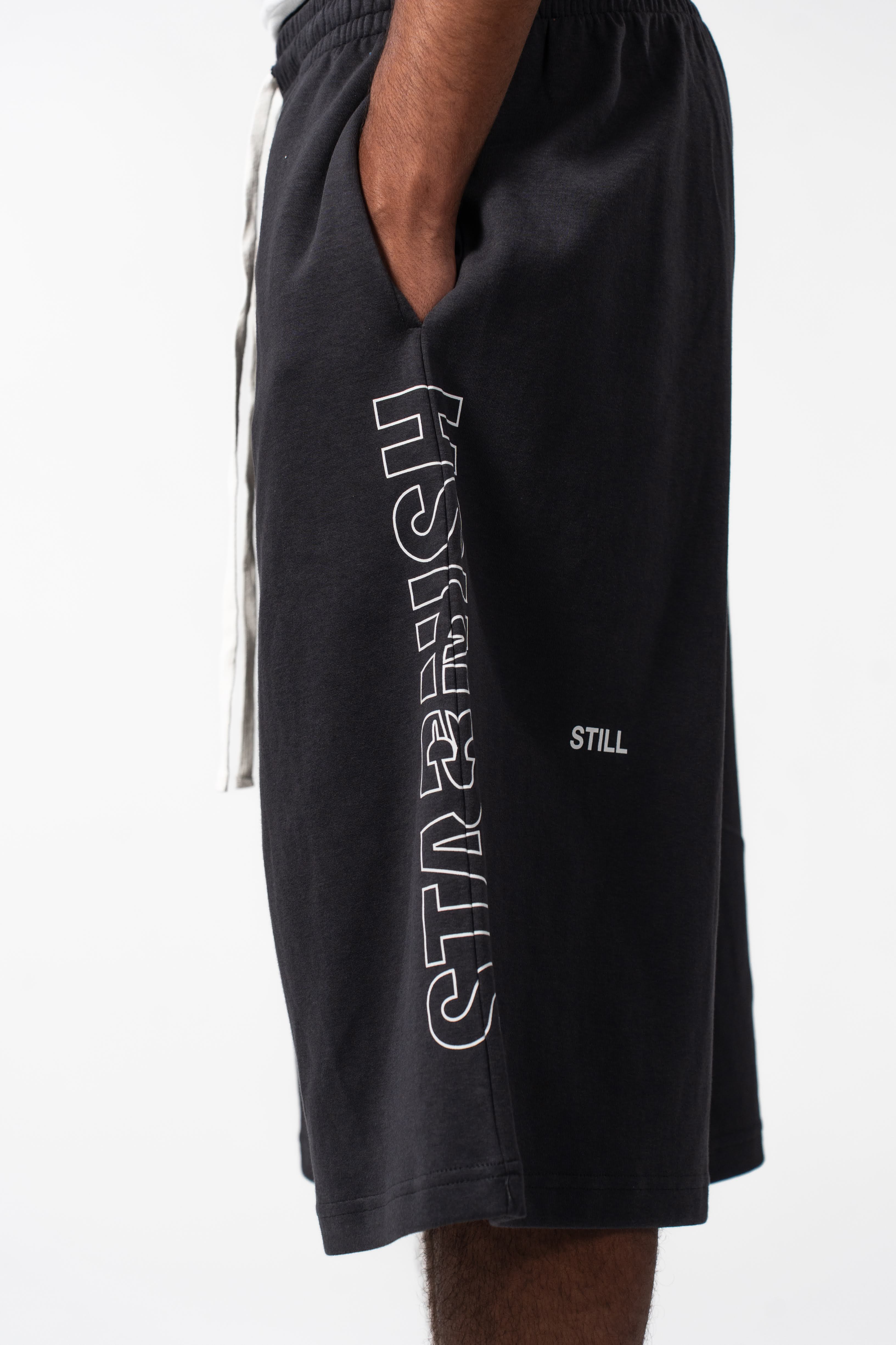 Relaxed 3/4 shorts